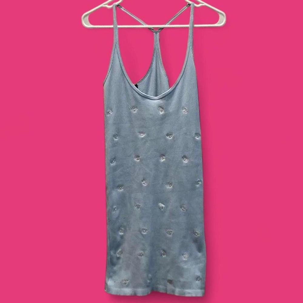 Baby Blue 🩵 Tank Dress | Forever 21 | Evil Eye | Y2K | M/L